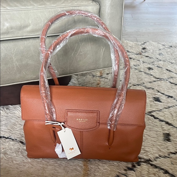 Radley London Burnham Beeches Tan Leather Bag - Picture 1 of 6